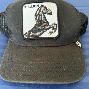 The Farm Goorin Brothers Black Mesh Cap